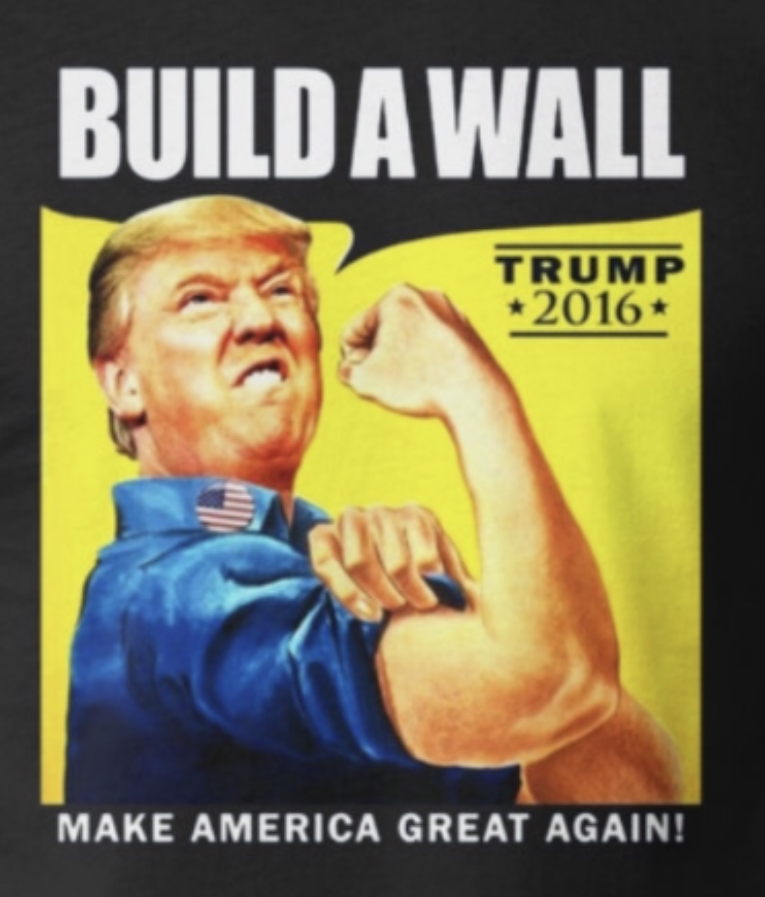 High Quality Build a wall Blank Meme Template