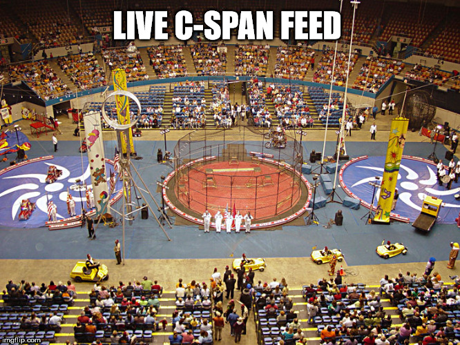 LIVE C-SPAN FEED | made w/ Imgflip meme maker