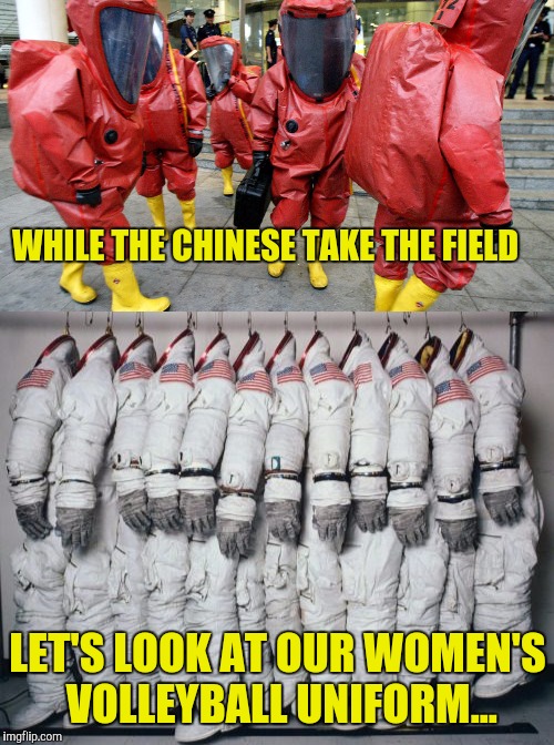 Raydog inspired.   Olympic Uniforms for Brazil. | WHILE THE CHINESE TAKE THE FIELD; LET'S LOOK AT OUR WOMEN'S VOLLEYBALL UNIFORM... | image tagged in olympics | made w/ Imgflip meme maker