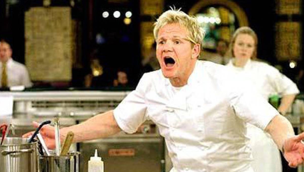 High Quality Gordon Ramsey Blank Meme Template