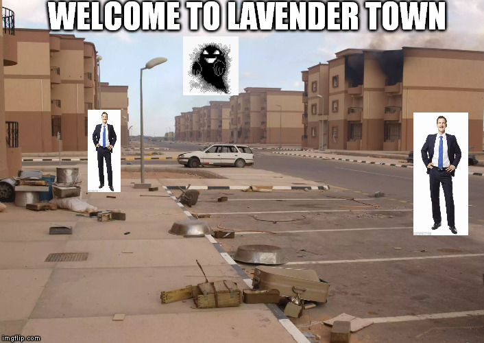 Ghost town  |  WELCOME TO LAVENDER TOWN | image tagged in ghost town | made w/ Imgflip meme maker