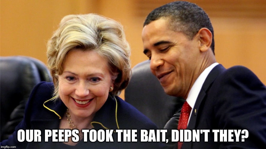 OUR PEEPS TOOK THE BAIT, DIDN'T THEY? | made w/ Imgflip meme maker