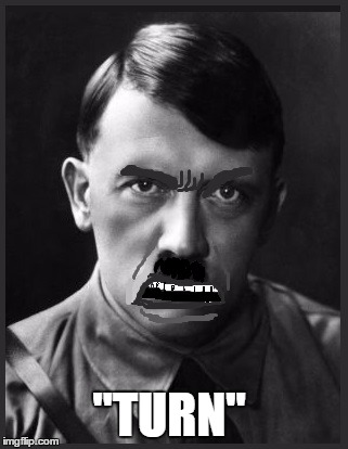 "TURN" | image tagged in spelling nazi | made w/ Imgflip meme maker