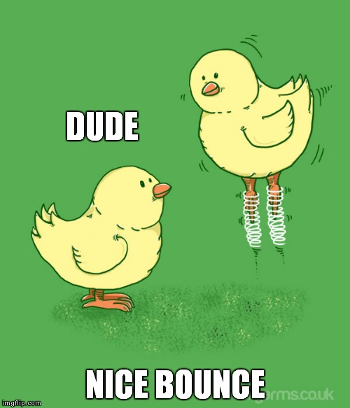 DUDE NICE BOUNCE | made w/ Imgflip meme maker