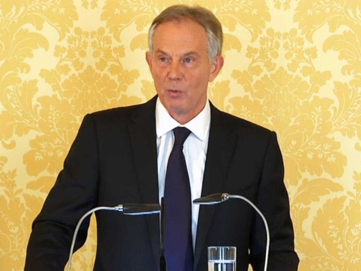 tony blair sorry not sorry Blank Meme Template