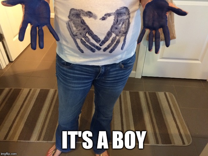 It's a boy | IT'S A BOY | image tagged in baby | made w/ Imgflip meme maker