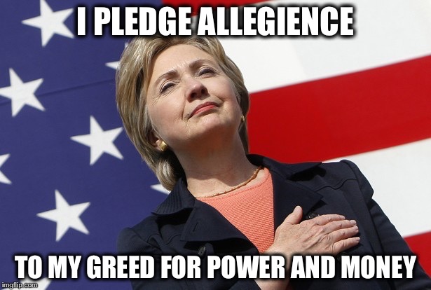 I PLEDGE ALLEGIENCE TO MY GREED FOR POWER AND MONEY | made w/ Imgflip meme maker