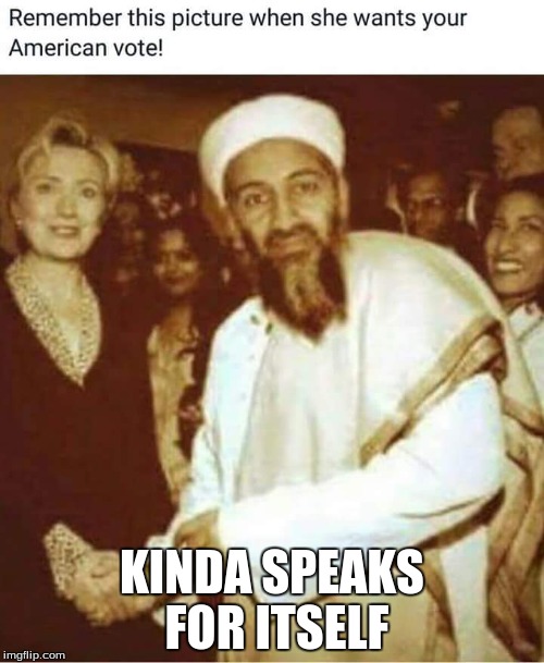 KINDA SPEAKS FOR ITSELF | image tagged in wtf hillary | made w/ Imgflip meme maker