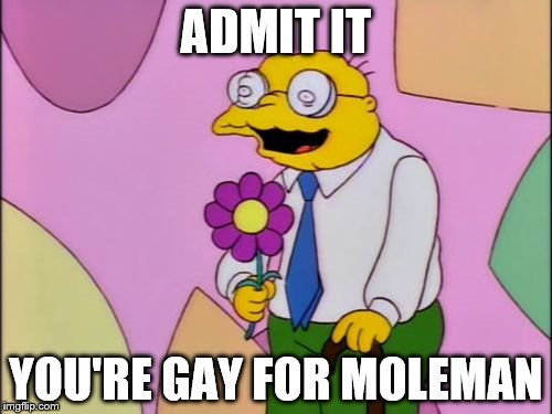 You Re Gay For Moleman 62