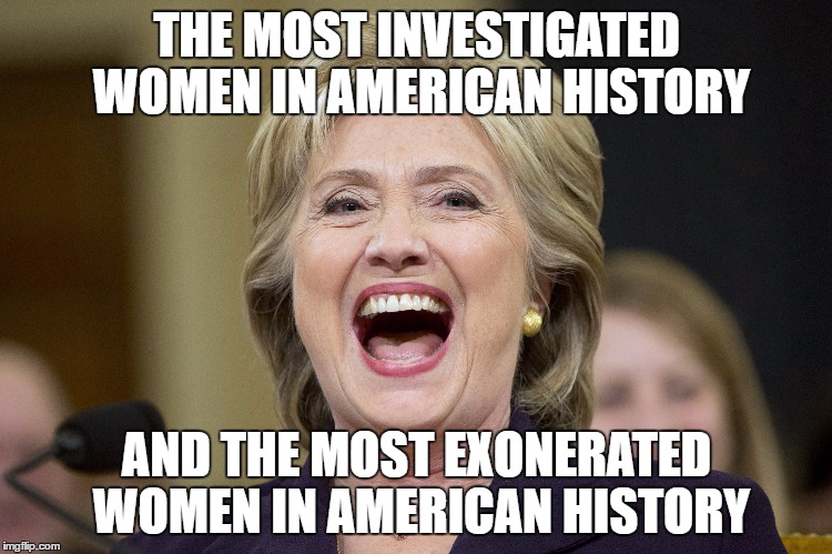 THE MOST INVESTIGATED WOMEN IN AMERICAN HISTORY; AND THE MOST EXONERATED WOMEN IN AMERICAN HISTORY | made w/ Imgflip meme maker