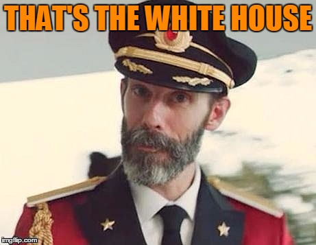 Captain Obvious | THAT'S THE WHITE HOUSE | image tagged in captain obvious | made w/ Imgflip meme maker