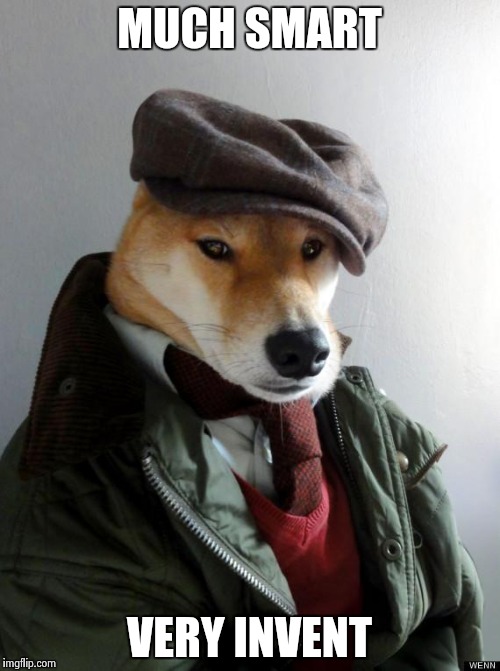 Professor Doge | MUCH SMART; VERY INVENT | image tagged in professor doge | made w/ Imgflip meme maker