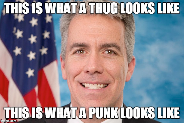 Joe Walsh | THIS IS WHAT A THUG LOOKS LIKE; THIS IS WHAT A PUNK LOOKS LIKE | image tagged in funny | made w/ Imgflip meme maker