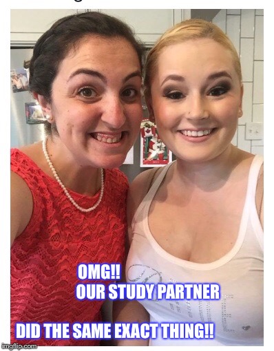 Cinderella's sisters | OMG!!                                     OUR STUDY PARTNER                  














          DID THE SAME EXACT THING!! | image tagged in cinderella's sisters | made w/ Imgflip meme maker