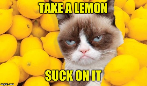 TAKE A LEMON SUCK ON IT | made w/ Imgflip meme maker