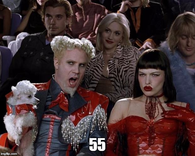 Mugatu So Hot Right Now | 55 | image tagged in memes,mugatu so hot right now | made w/ Imgflip meme maker