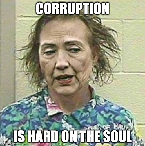 CORRUPTION IS HARD ON THE SOUL | made w/ Imgflip meme maker