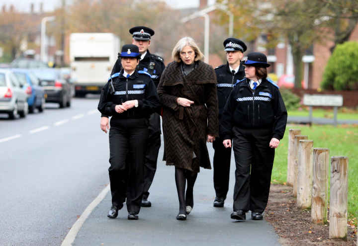 High Quality Theresa May Blank Meme Template