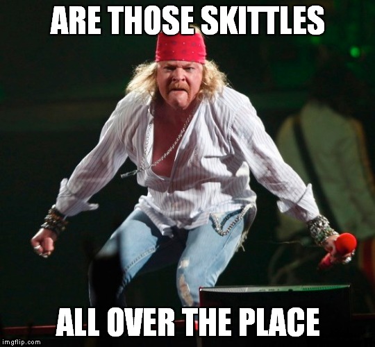 ARE THOSE SKITTLES ALL OVER THE PLACE | made w/ Imgflip meme maker
