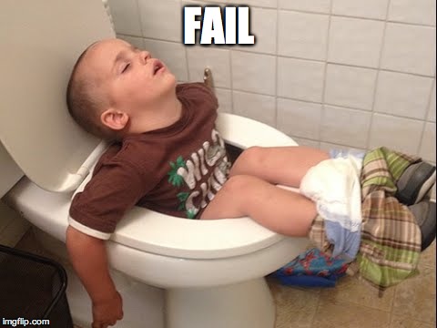 FAIL | image tagged in kids,kids fail,fail,toilet humor,bathroom humor | made w/ Imgflip meme maker