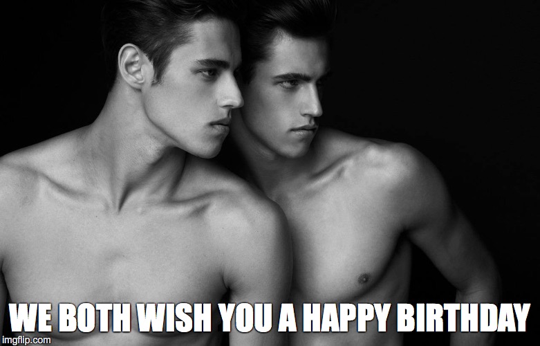 WE BOTH WISH YOU A HAPPY BIRTHDAY | image tagged in we wish you_couple1 | made w/ Imgflip meme maker