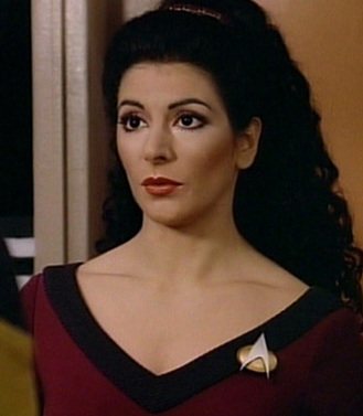 deanna troi Blank Meme Template