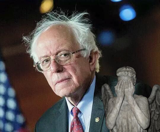 Bernie+Weeping-Angle Blank Meme Template