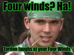 Tommy the Conqueror  | Four winds? Ha! Zordon laughs at your Four Winds | image tagged in oliver,power rangers,tommy,conan the barbarian,conan | made w/ Imgflip meme maker