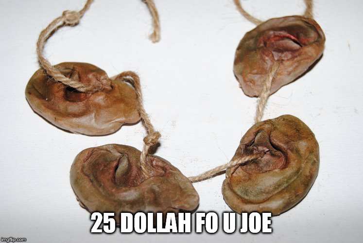25 DOLLAH FO U JOE | made w/ Imgflip meme maker