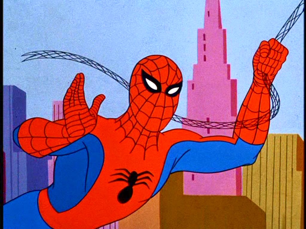 Action Spider-Man Blank Meme Template