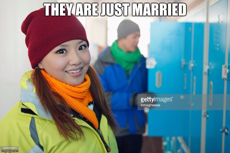 just married  | THEY ARE JUST MARRIED | image tagged in married | made w/ Imgflip meme maker