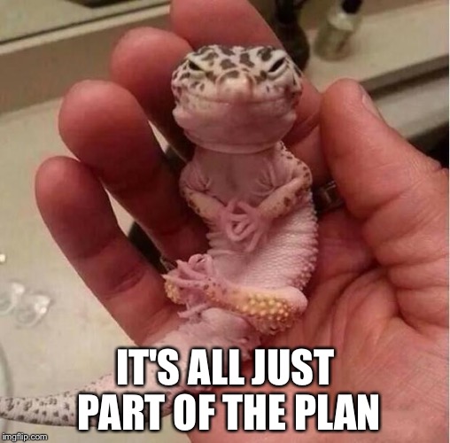 IT'S ALL JUST PART OF THE PLAN | made w/ Imgflip meme maker