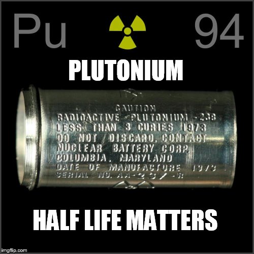 Plutonium Lives Matter | PLUTONIUM; HALF LIFE MATTERS | image tagged in black lives matter | made w/ Imgflip meme maker