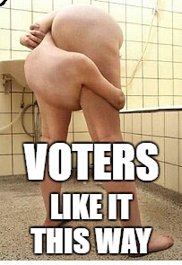 Hillary Clinton  | VOTERS; LIKE IT THIS WAY | image tagged in hillary clinton | made w/ Imgflip meme maker