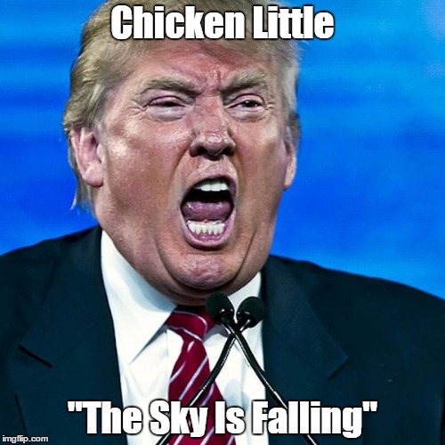 Chicken Little "The Sky Is Falling" | made w/ Imgflip meme maker