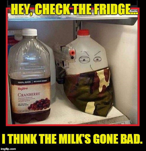 share. food jokes. food memes. vince vance. gallon milk jug. 