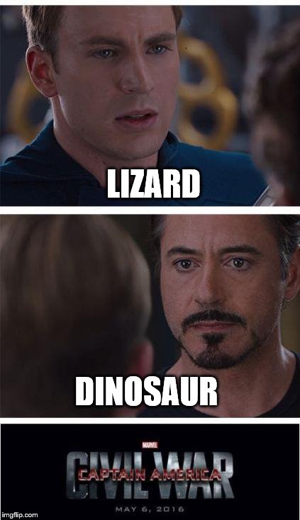 LIZARD DINOSAUR | made w/ Imgflip meme maker