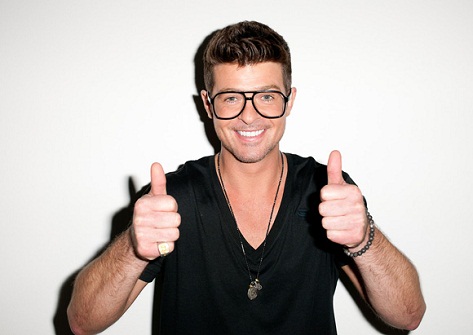 Robin Thicke Blank Meme Template