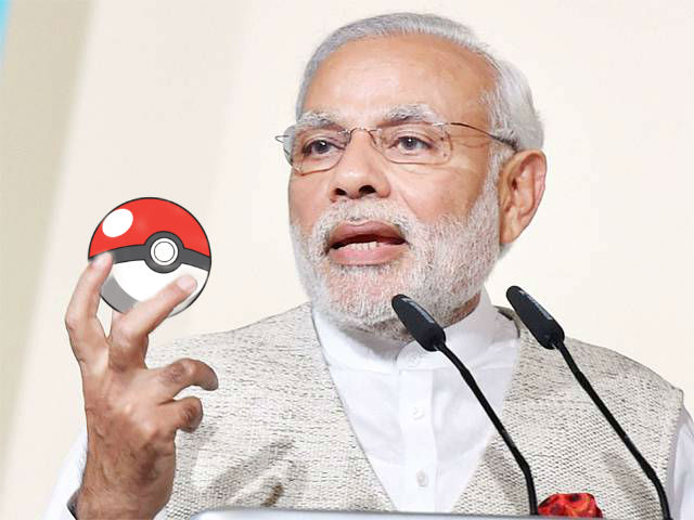 Modi Pokemon Blank Meme Template