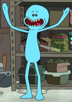 High Quality Mr meeseeks Blank Meme Template