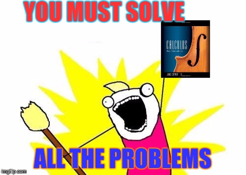 X All The Y Meme | YOU MUST SOLVE ALL THE PROBLEMS | image tagged in memes,x all the y | made w/ Imgflip meme maker