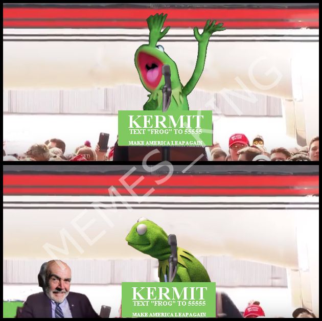 Kermit Will Make America Blank Meme Template