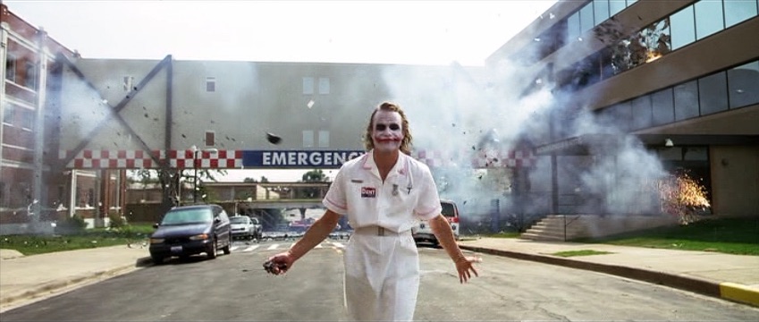 Joker hospital  Blank Meme Template
