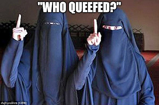 "WHO QUEEFED?" | made w/ Imgflip meme maker