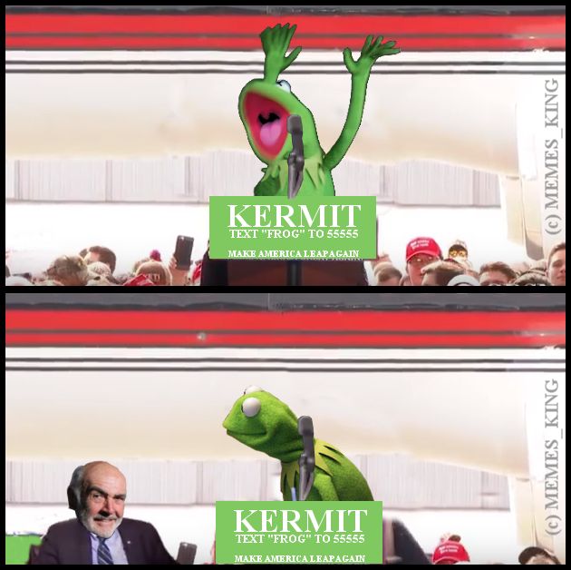 Kermit Will Make America Blank Meme Template