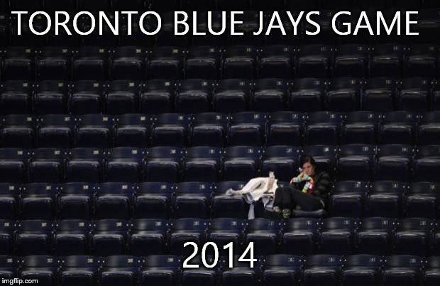 WNBA games | TORONTO BLUE JAYS GAME; 2014 | image tagged in wnba games | made w/ Imgflip meme maker