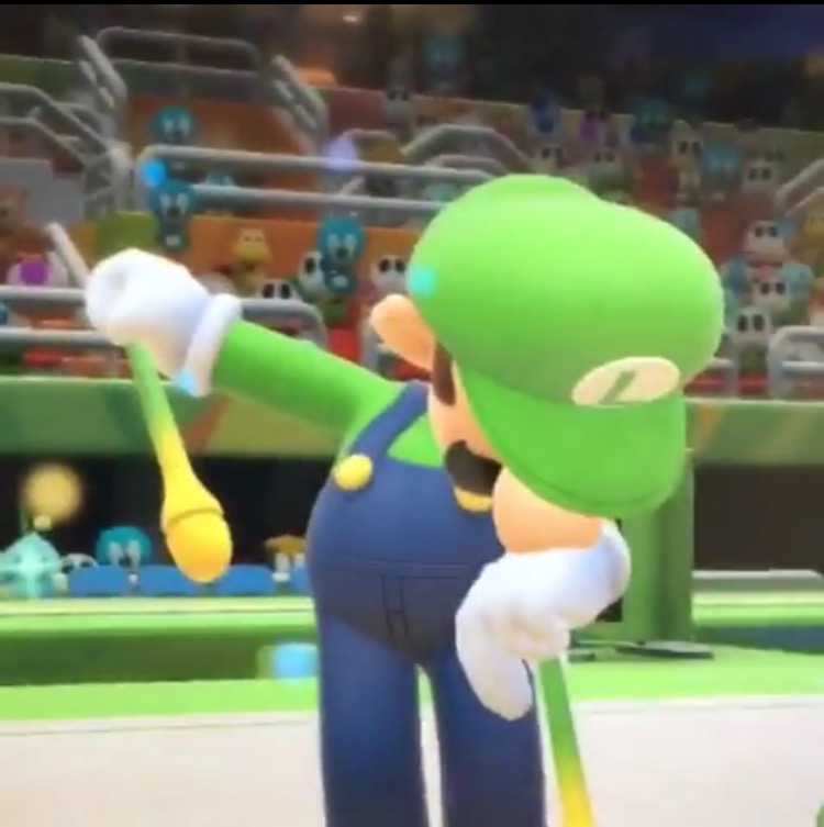 High Quality Luigi Dab Blank Meme Template