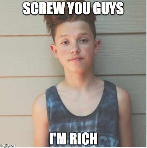 SCREW YOU GUYS; I'M RICH | image tagged in screw you guys | made w/ Imgflip meme maker