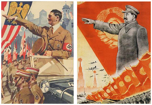 Hitler Stalin Blank Meme Template