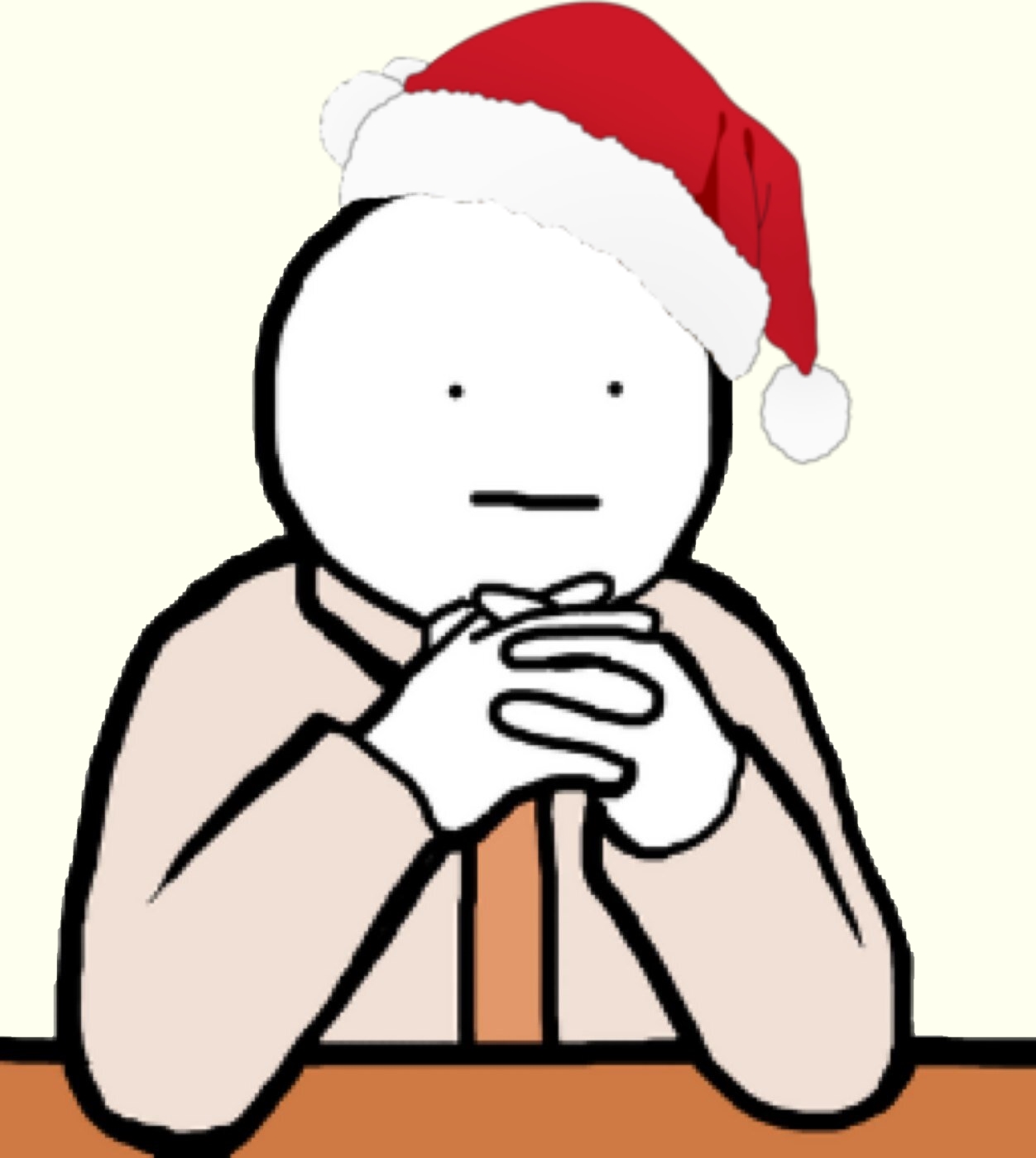 Waiting for christmas Blank Meme Template